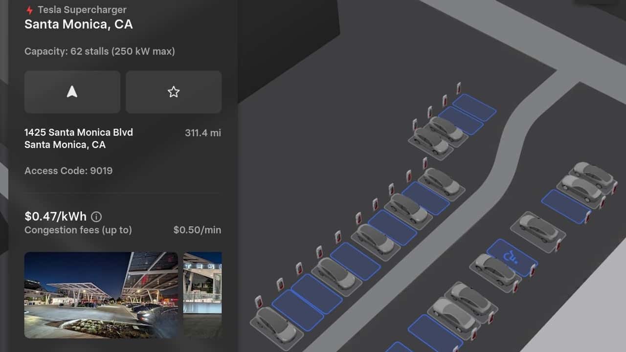 Tesla's Awesome Supercharger Map Update Takes The Guesswork Out Of Finding A Plug