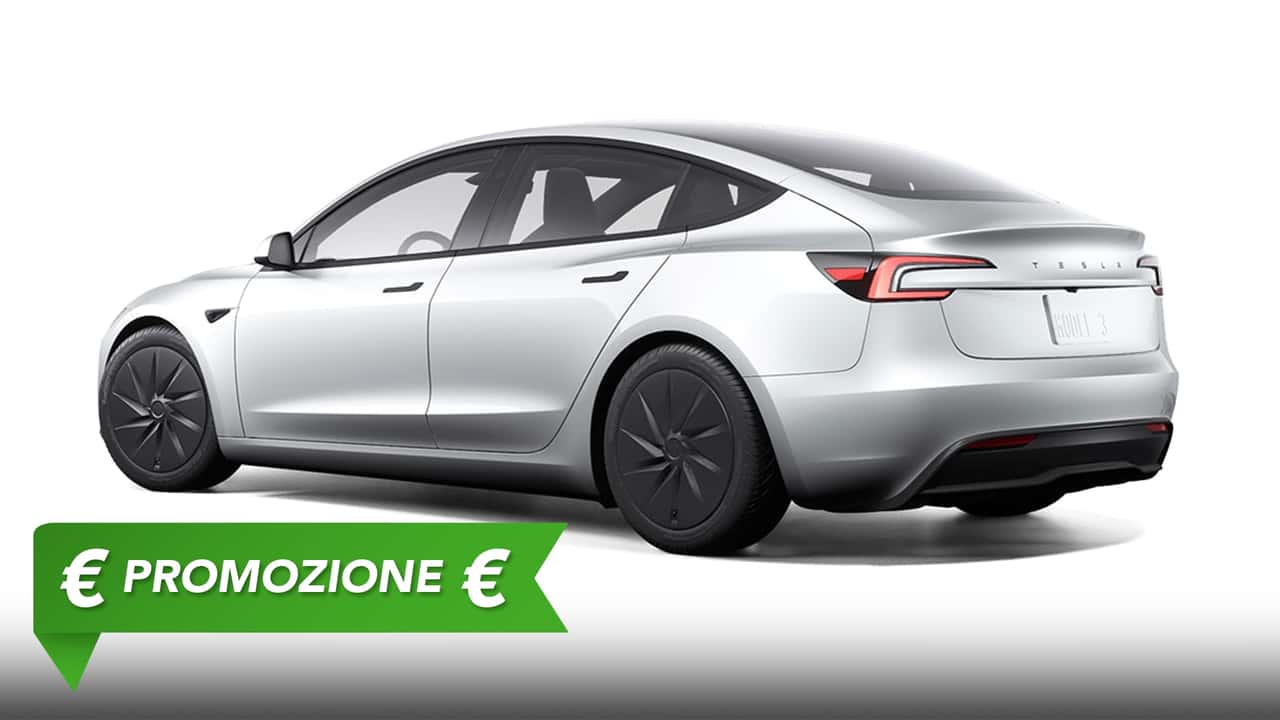 Promozione Tesla Model 3 Standard