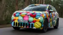 Skoda Epiq camouflaged prototype