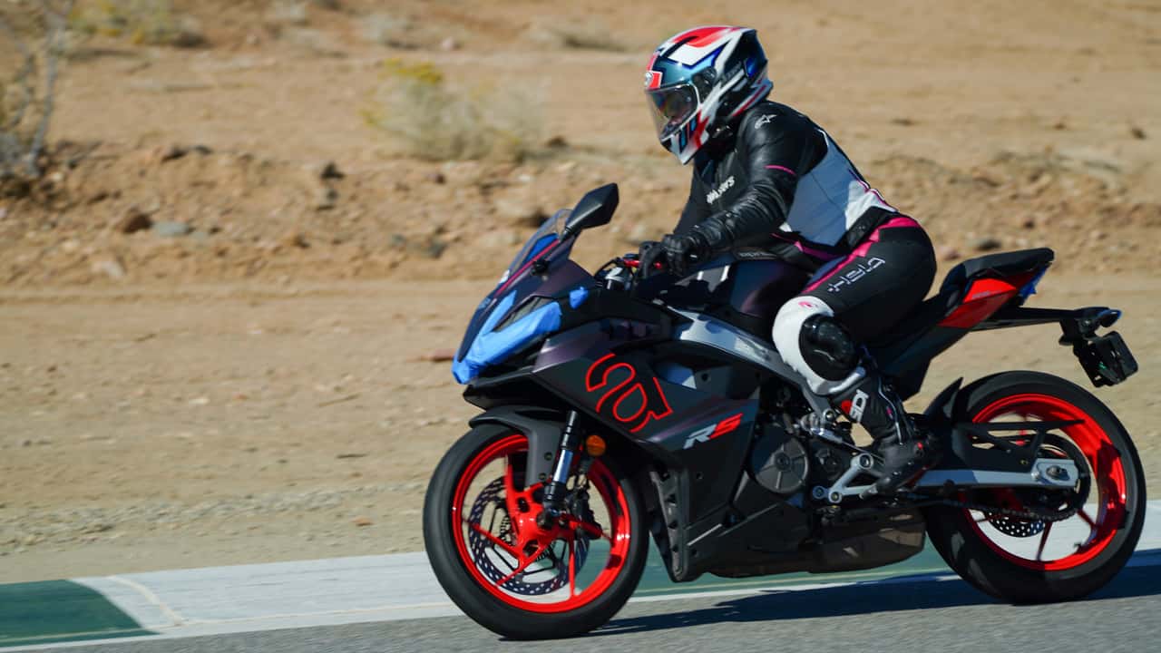 Small displacement, big fun: The Aprilia RS 457
