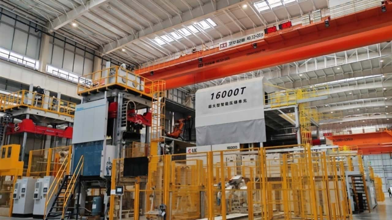 Dongfeng avvia il suo impianto di gigacasting