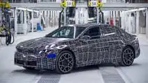 BMW i3 Vorserienfahrzeug im BMW Group Werk München