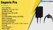 Emporia Pro Key Features