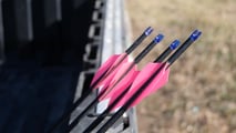 Built in-house at Slow Down Archery, i.e., my basement. 