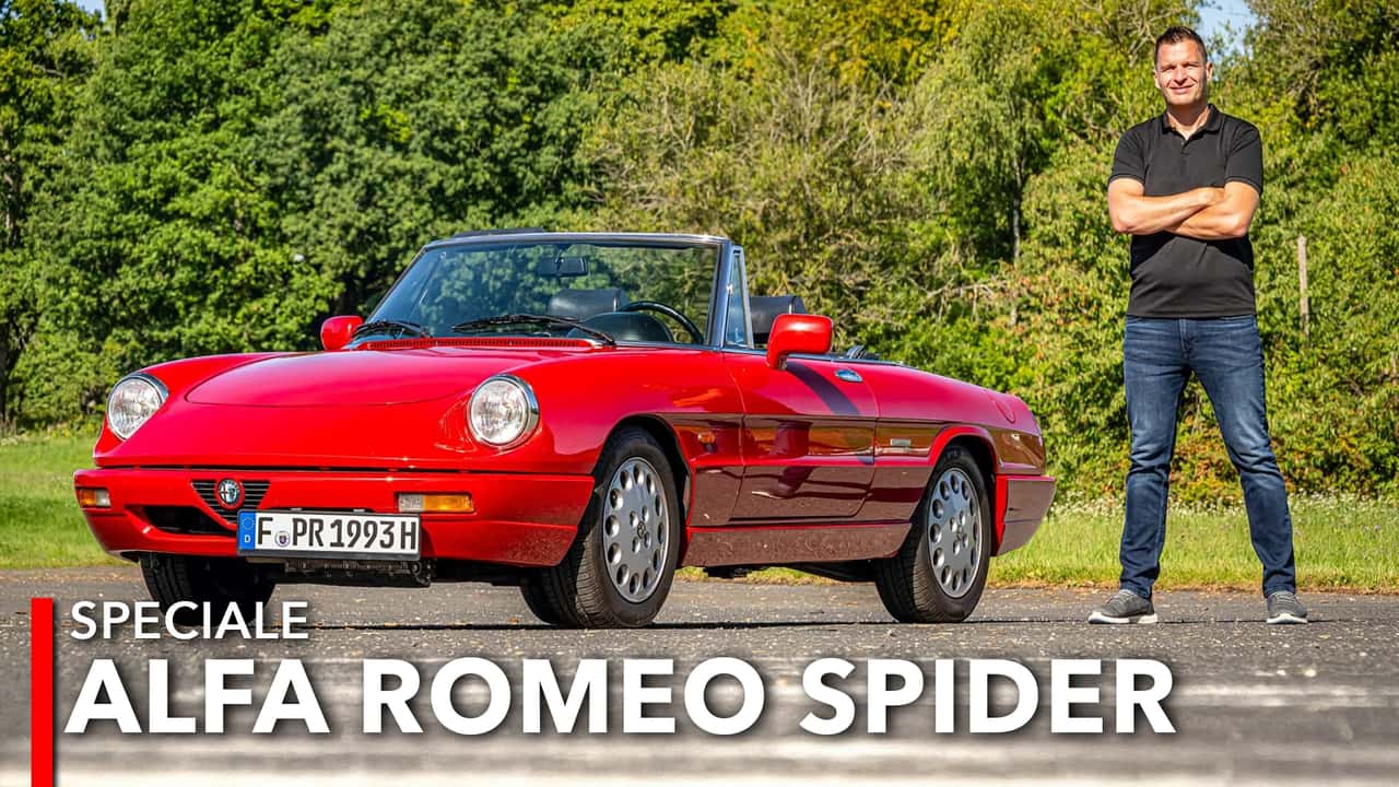 Alfa Romeo Duetto, un giro con l'ultima vera Spider all'italiana