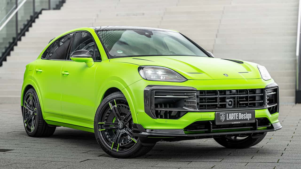 Porsche Cayenne Coupé S (2024) Larte setzt BodykitStatement