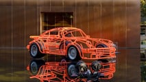One-off Porsche 934 sculpture