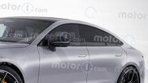 Mercedes-AMG GT Coupé4 EV (2026), Motor1.com render