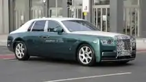 Rolls-Royce Phantom facelift spy photo