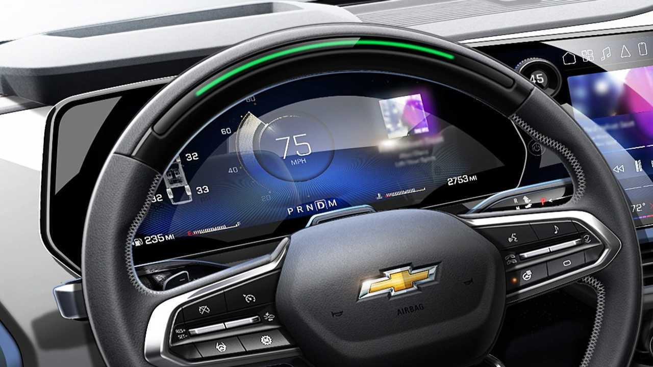 Chevrolet Equinox EV: Das Cockpit (Detail)