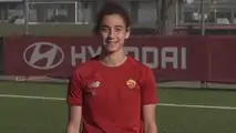L'invito a partecipare delle calciatrici della AS Roma femminile