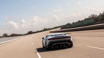 Bugatti Centodieci, 50.000 km di test a Nardò