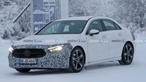 Mercedes-Benz A-Class Sedan Spy Shots