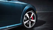 2022 Audi TT RS Heritage Edition Helios Biru metalik Berlian Perak kulit dan Ocean Blue stitch