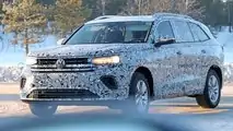 VW FAW SUV spy photo