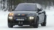 Photos espion Porsche Macan EV