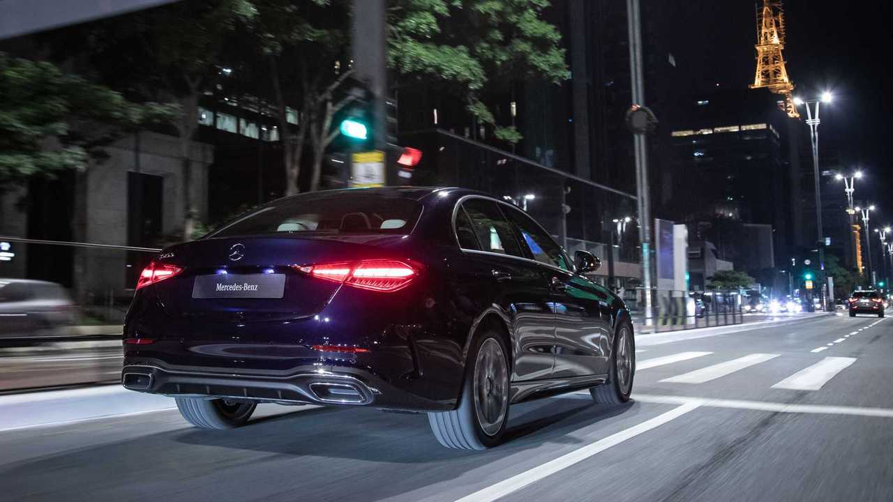 Lanternas em LED - Mercedes-Benz C200 AMG Line 2022