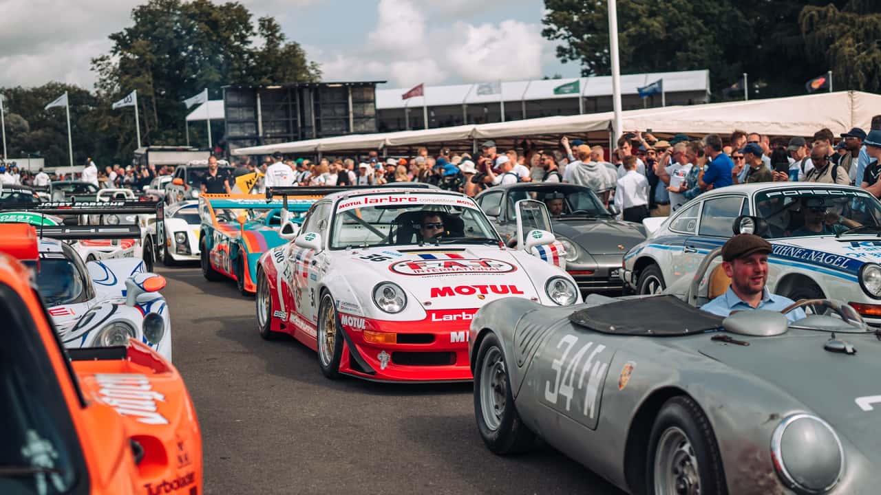 Todos los Porsche del Goodwood Festival of Speed