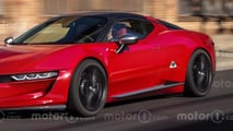 2024 Alfa Romeo Supercar Rendering