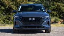 Vue de face extérieure de l'Audi Q8 E-Tron 2024