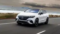 2024 Mercedes-AMG EQE SUV Exterior Front Quarter