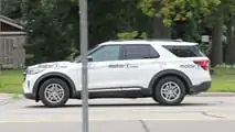 2024 Ford Explorer Active Side View Spy Photo