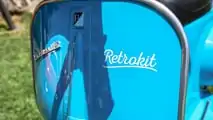 Foto - Il “Retrokit” Vespa agli Electric Days 2023