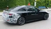 BMW i4, le prime foto spia del restyling
