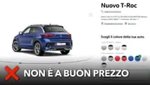 Volkswagen T-Roc (2022) - CONTRO - NON È A BUON PREZZO