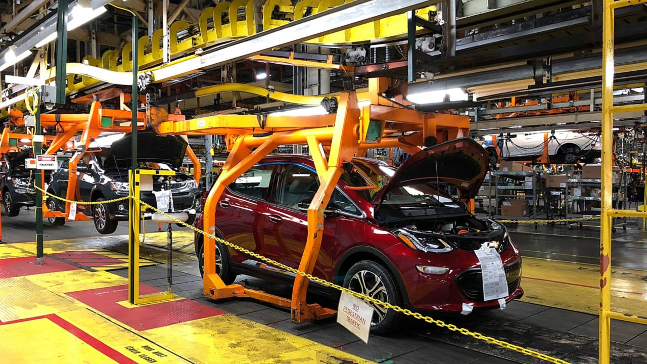 Fábrica do Chevrolet Bolt