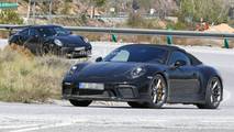 Porsche 911 Speedster spy photo