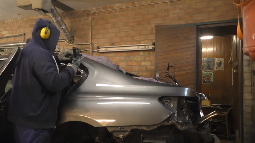 BMW 7 Series body repair