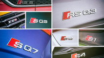 Alle S- und RS-Modelle von Audi