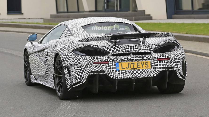 McLaren 600LT spy photo