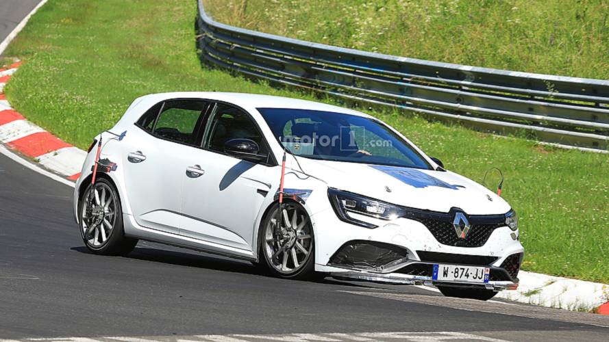 Renault Mégane RS Trophy Spy Photos