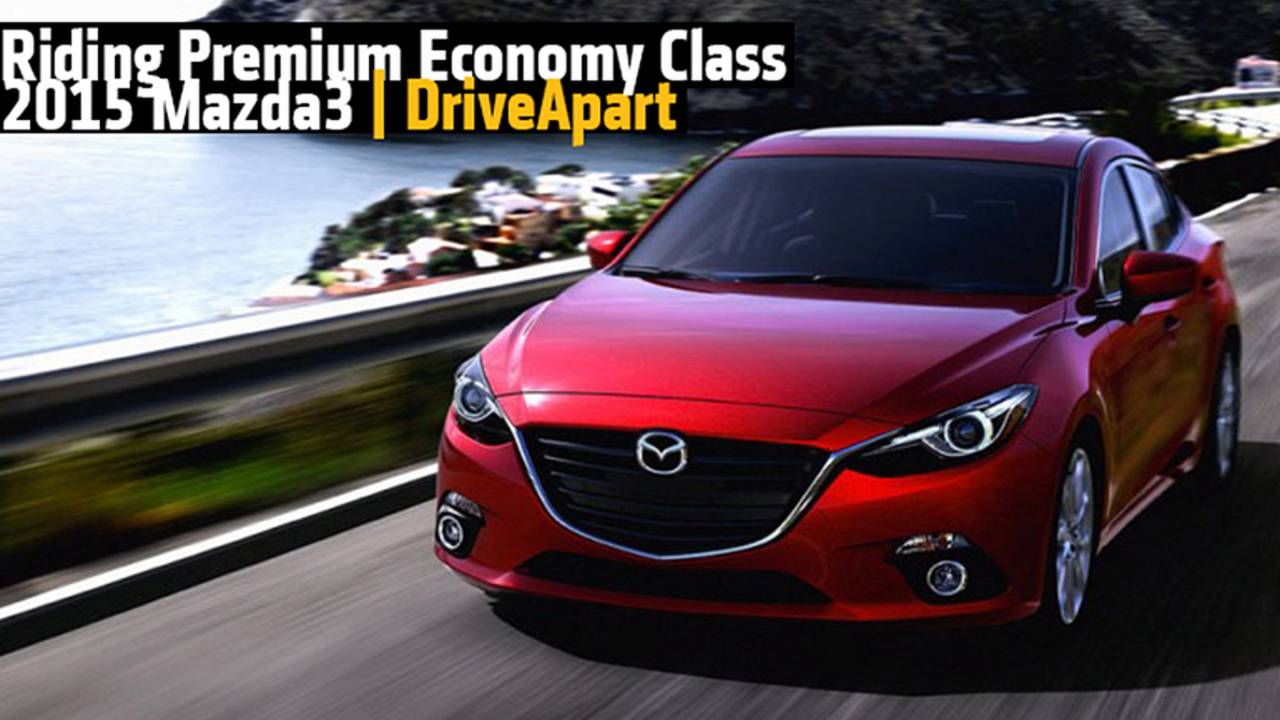 Riding Premium Economy Class - The 2015 Mazda3