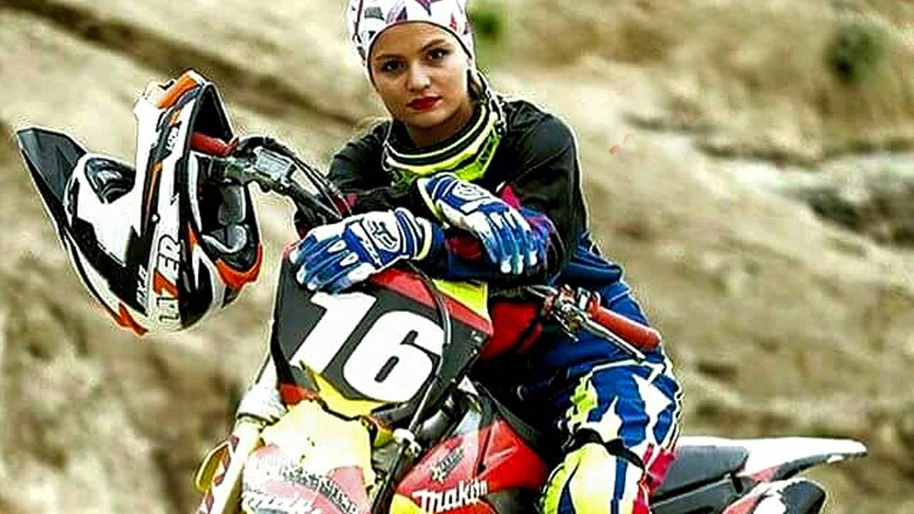 Iranian Female Motorcycle Racer to Stage Event