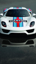 Porsche 918 Spyder with Martini Racing livery