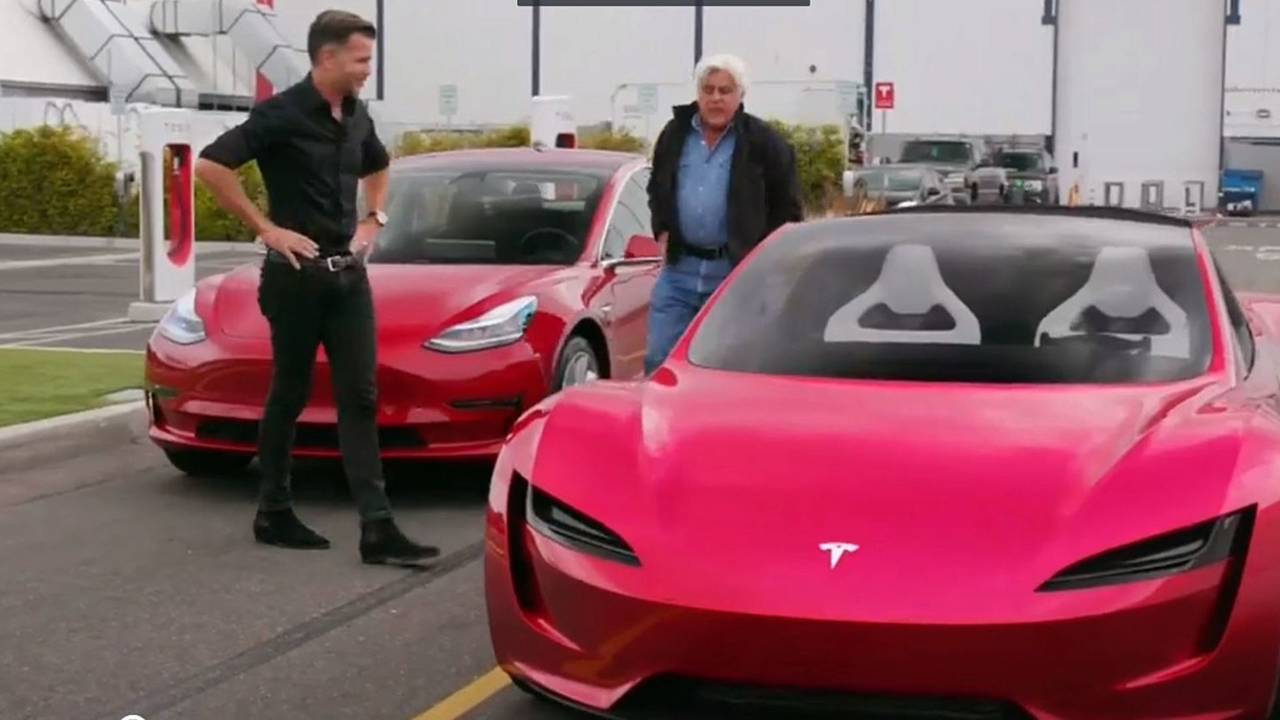 Leno Tesla Roadster