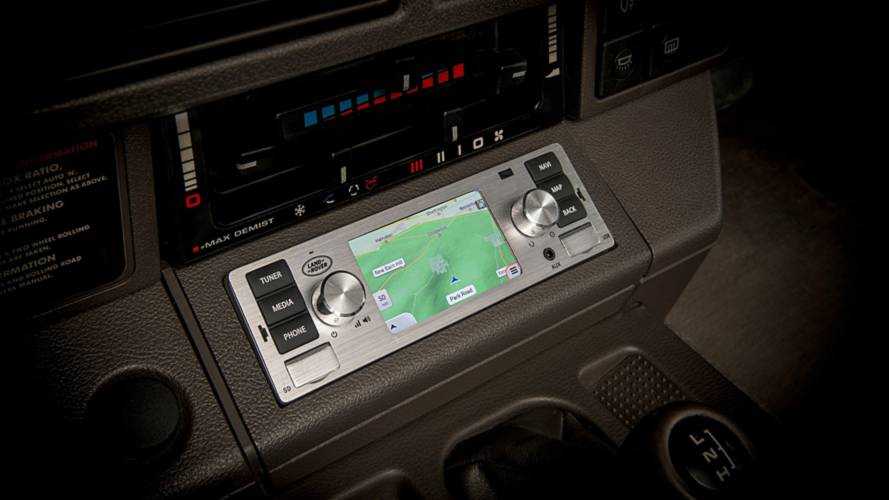 Jaguar Land Rover sistema multimedia clásico