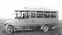 Horch 25-55 PS, Omnibus der Königl. Sächs. Staatsbahn