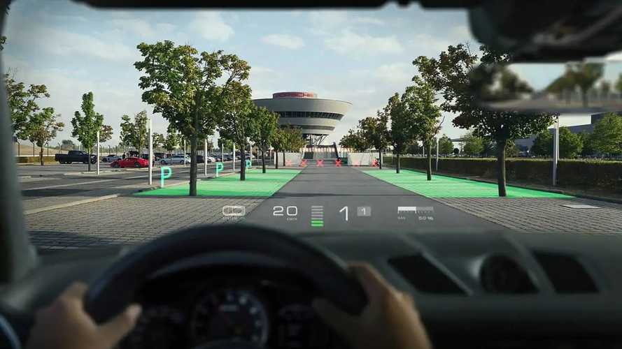 Porsche Augmented Reality Windshield