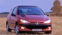 Peugeot 206, fotos históricas