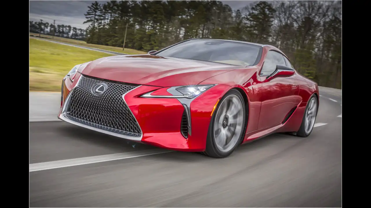 Lexus Lc 500 Nobler Angriff