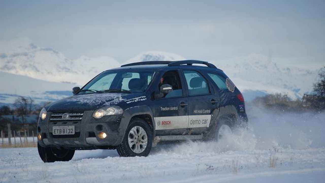 Cómo es la pista de pruebas de Bosch en Tierra del Fuego