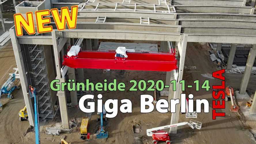Tesla Giga Berlin Construction Progress: November 14, 2020