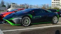 2021 Lamborghini Huracan STO espionne près de Modène