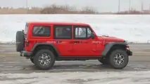 Jeep Wrangler Half-Door Spy Shots