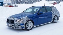 Mercedes C-Klasse T-Modell (2021) auf neuen Erlkönigfotos