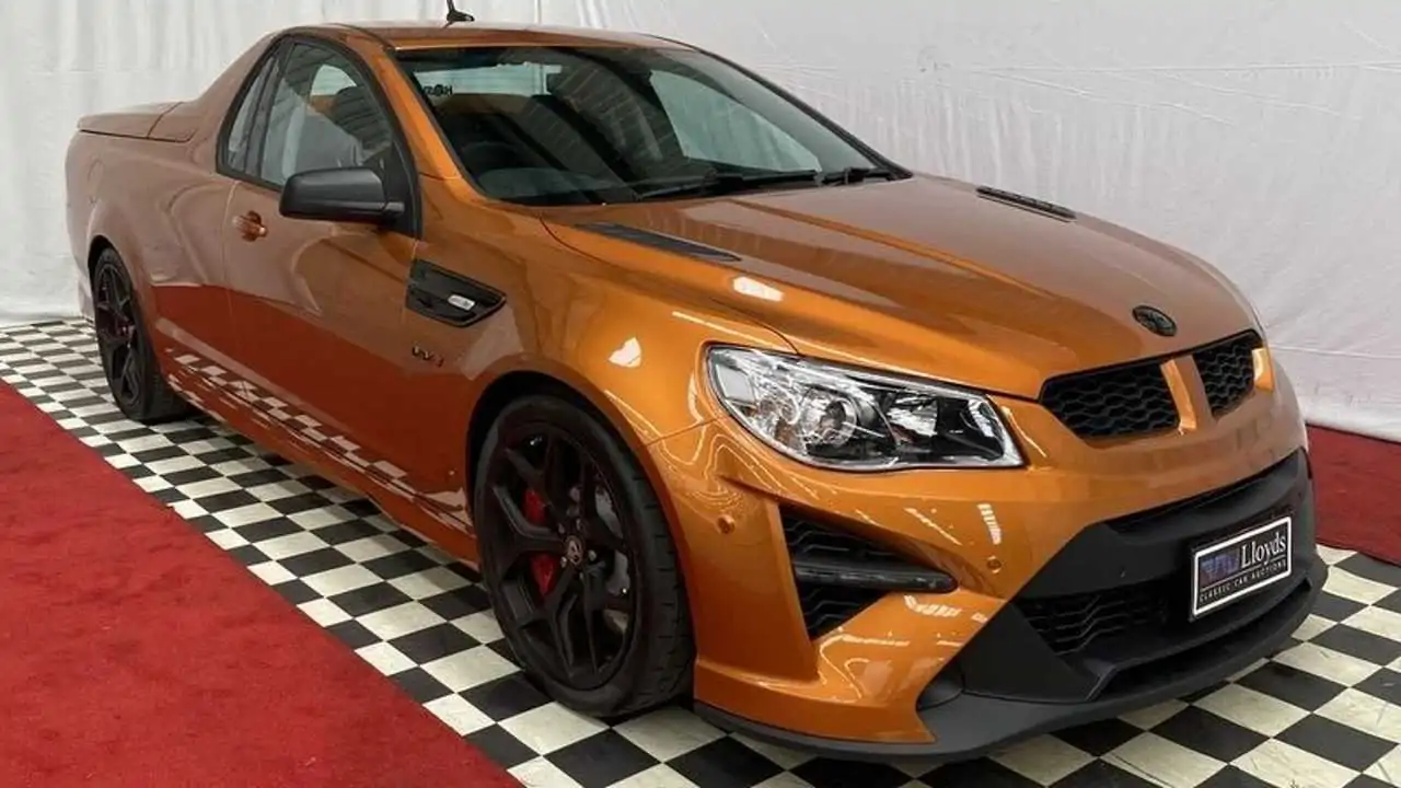 Rare Holden Hsv Gtsr W1 Maloo Ute Auction Hits 557 000 With Many Days Left